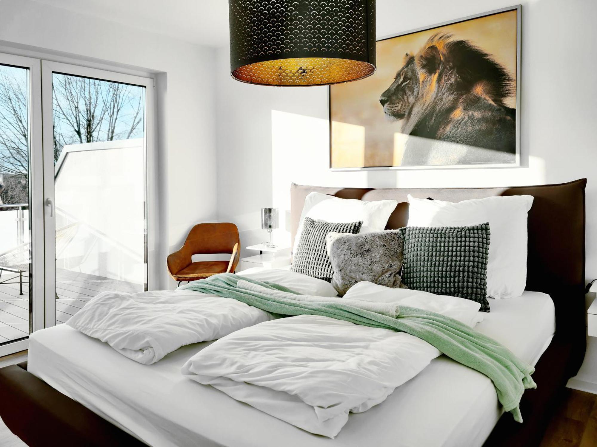 בורגוודל Penthouse Mit Whirlpool Bei Hannover מראה חיצוני תמונה